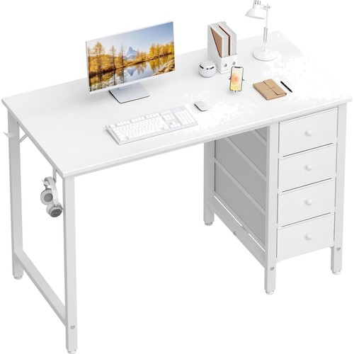 Schreibtisch weiß computer - schreibtisch,