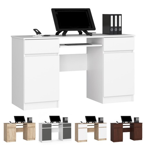 Schreibtisch akord mit 2 - pc-schreibtisch,