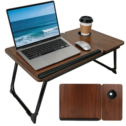 Klappbarer laptoptisch 56x32 - klappbarer, 56x32.5