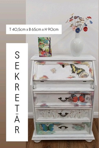Sekretär schreibtisch shabby - schreibtisch,